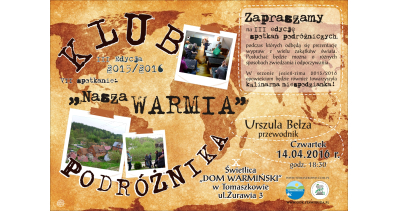 KLUB PODR&Oacute;ŻNIKA - VII spotkanie