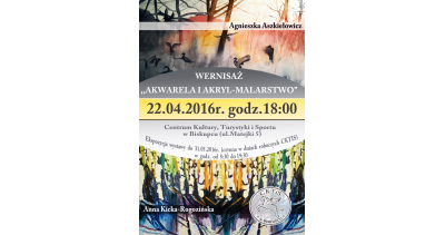 Akwarela i akryl - malarstwo