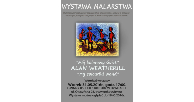 Wernisaż wystawy malarstwa Allana Weatherilla