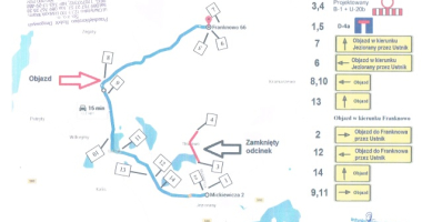 Objazdy w Tłokowie i Nowej Wsi