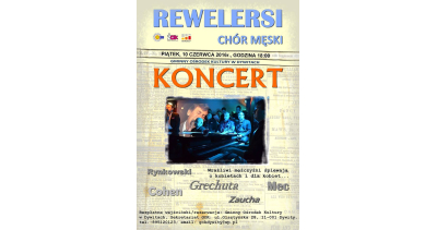 Koncert Ch&oacute;ru Męskiego Rewelersi