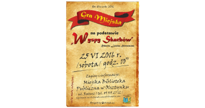 Gra terenowa - Wyspa skarbów