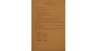 Logo Powiatu Olsztyńskiego i jego gmin - ogłoszenie