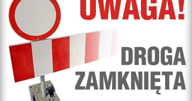 Zamknięta droga Gradki - Tuławki