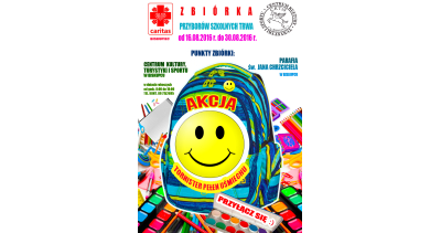 Zbiórka przyborów szkolnych