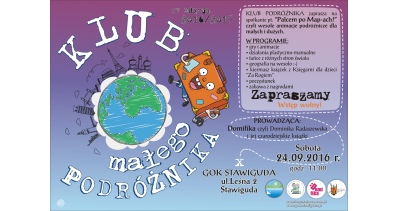 Klub małego podróżnika - IV edycja