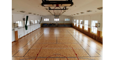 Hala sportowa odświeżona