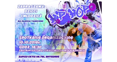 Zajęcia tanczene dla dzieci i młodzieży