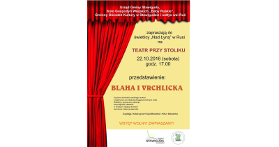 Teatr przy stoliku