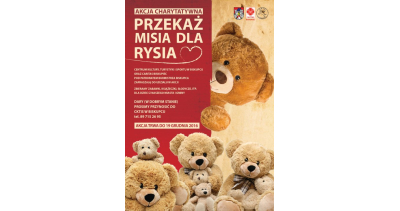 Przekaż Misia dla Rysia