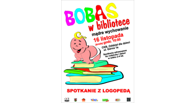 Bobas w bibliotece - mądre wychowanie
