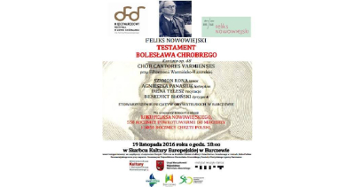 Koncert Chóru Cantores Varmienses