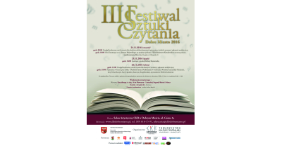 III Festiwal Sztuki Czytania