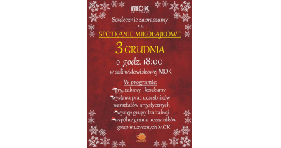 Spotkanie mikołajkowe