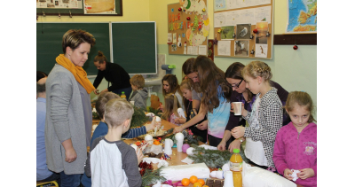 Warsztaty świąteczne w Szczęsnem