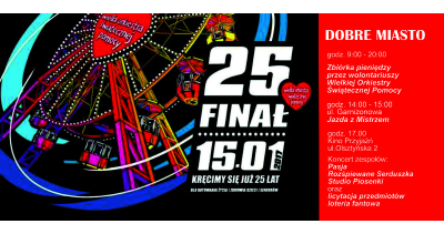 25 Finał WOŚP w Dobrym Mieście