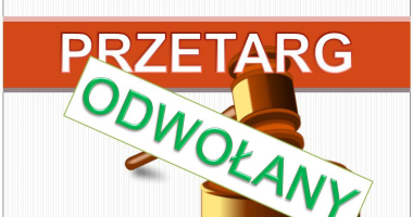 Przetarg odwołany