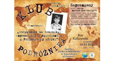 IV spotkanie Klubu Podróżnika