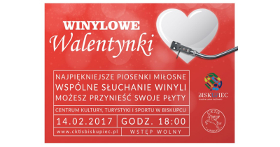 Winylowe walentynki w Biskupcu