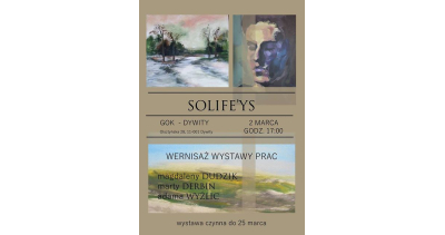 Wernisaż malarskiego tria SOLIFE'YS