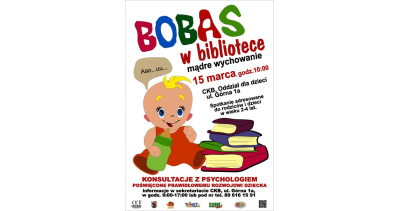 Bobas w bibliotece
