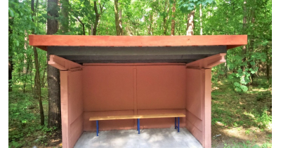 Naprawa przystanku przy drodze krajowej 53 zakończona