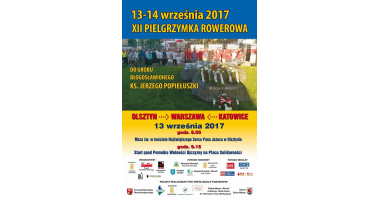 Pielgrzymka rowerowa do grobu ks. Popiełuszki