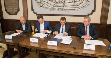 Podpisanie umowy na budowę Regionalnego Centrum Bezpieczeństwa i Regionalnego Magazynu Kryzysowego  