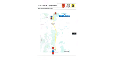 Rajd 1001 Jezior - zmiana organizacji ruchu