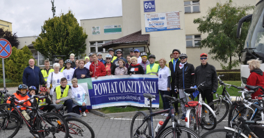 Na rowerach pielgrzymowali do grobu ks. Popiełuszki