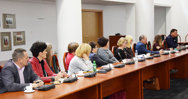 Rozmawiali o bezpieczeństwie w szkołach