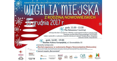 Wigilia Miejska w Barczewie