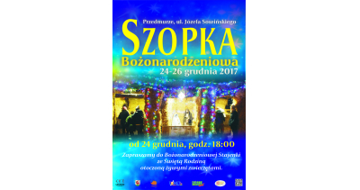 Żywa szopka w Dobrym Mieście