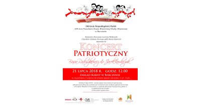 Koncert Patriotyczny w Barczewie