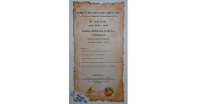 Wakacyjna przygoda z historią