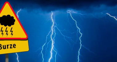 Burze z gradem - ostrzeżenie