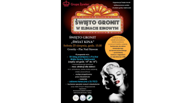 Święto Gronit w klimacie kinowym