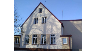 Trwają prace wykończeniowe budynku w Butrynach