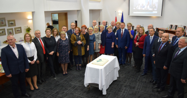 Uroczysta sesja Rady Powiatu w Olsztynie
