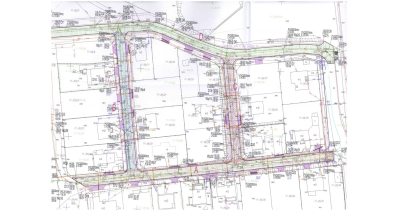 Projekt dróg osiedla nad Jarem