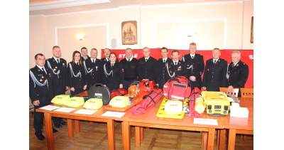 Przekazanie sprzętu dla OSP