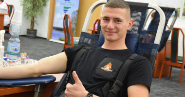 Honorowo oddali krew