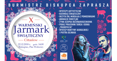  X Warmiński Jarmark Świąteczny Cittaslow