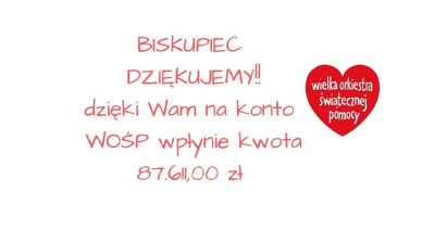Finał WOŚP w Biskupcu