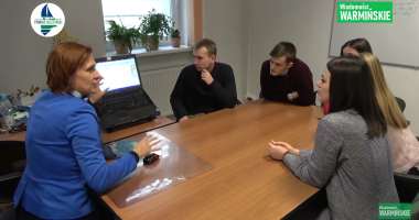 Młodzi Ukraińcy poznawali powiat