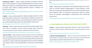 Szpital stawia na e-usługi