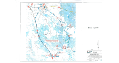 Waplewo-Maróz - zmiana organizacji ruchu