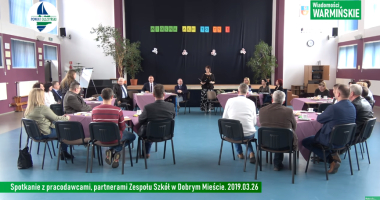 Spotkanie z pracodawcami w Zespole Szk&oacute;ł w Dobrym Mieście