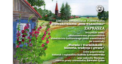 Warmia i warmińskość - warsztaty