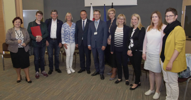 Grupa Caritas z Osnabr&uuml;ck z wizytą w powiecie olsztyńskim